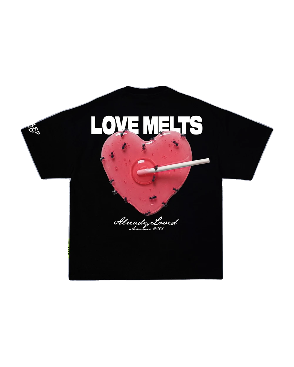 Love Melts Tee, back