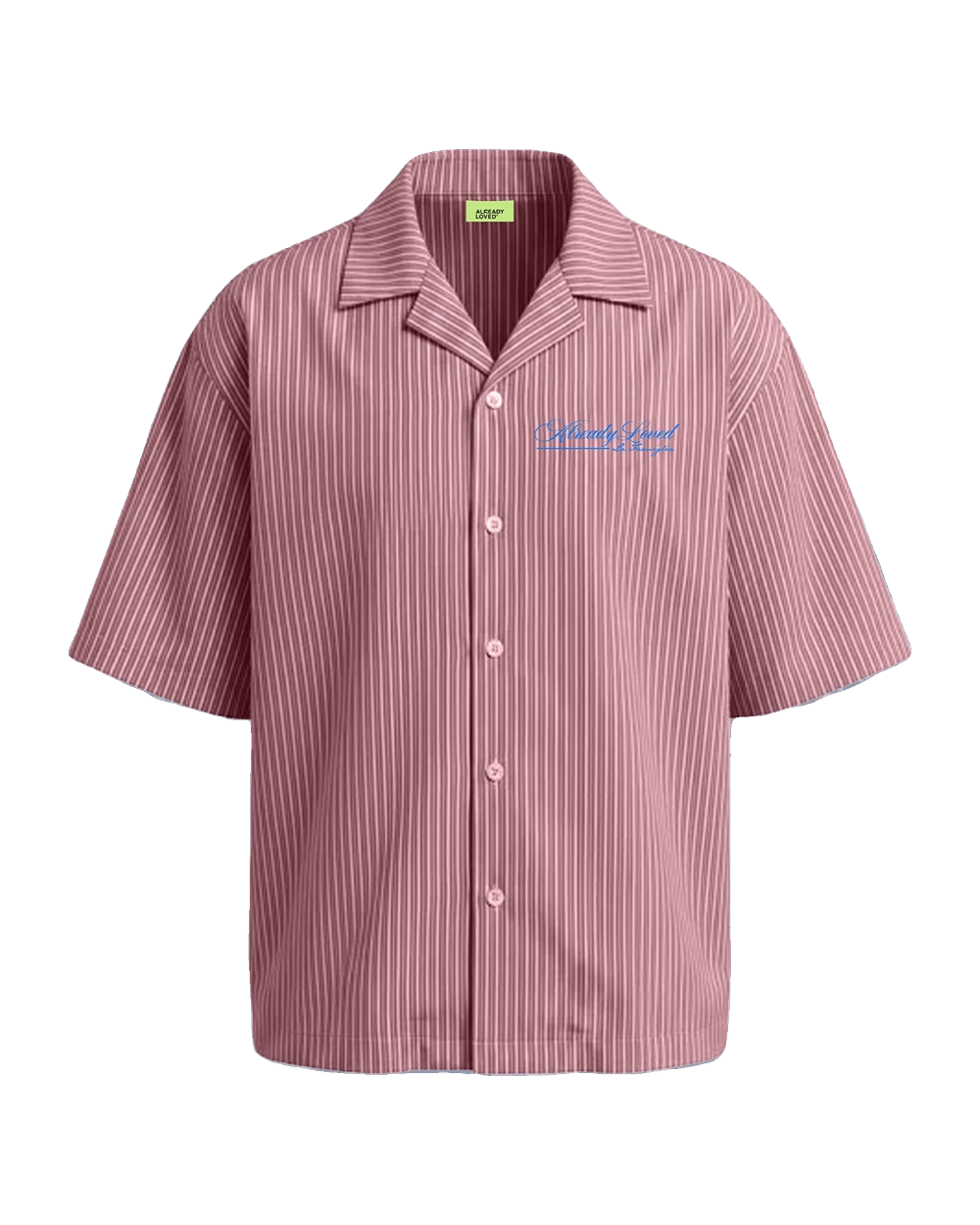 Summer Shirt — Rose Stripe